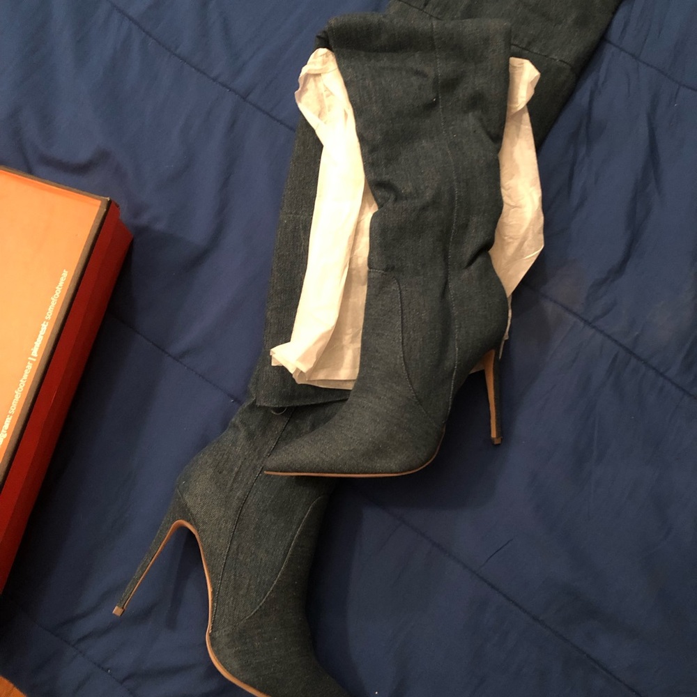 Knee high boots